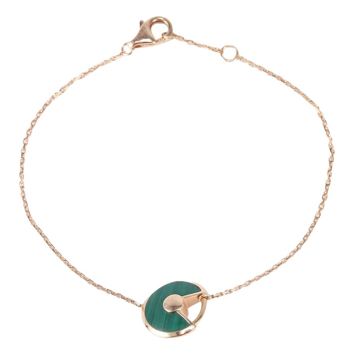 Amulette pink gold bracelet