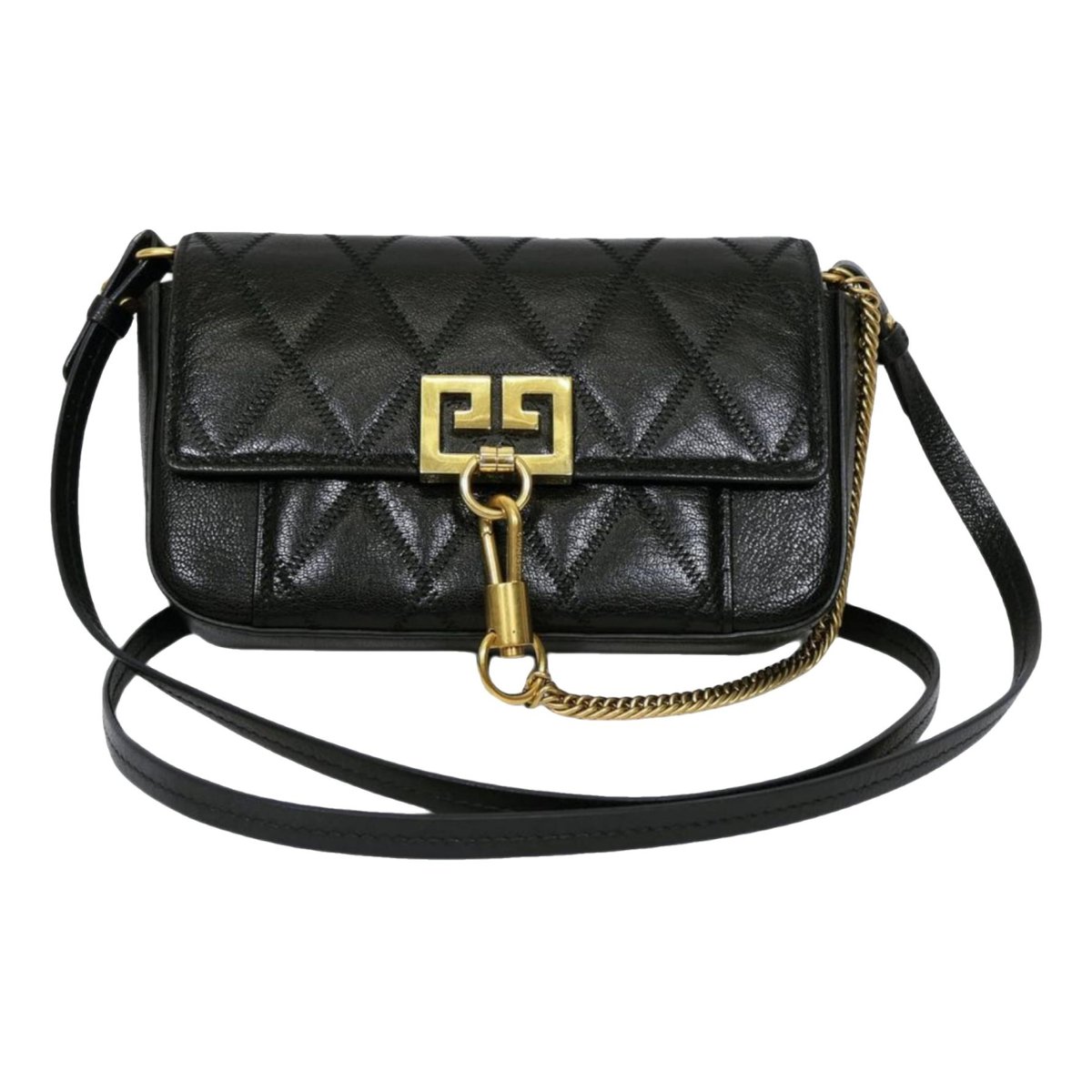 GV3 leather crossbody bag