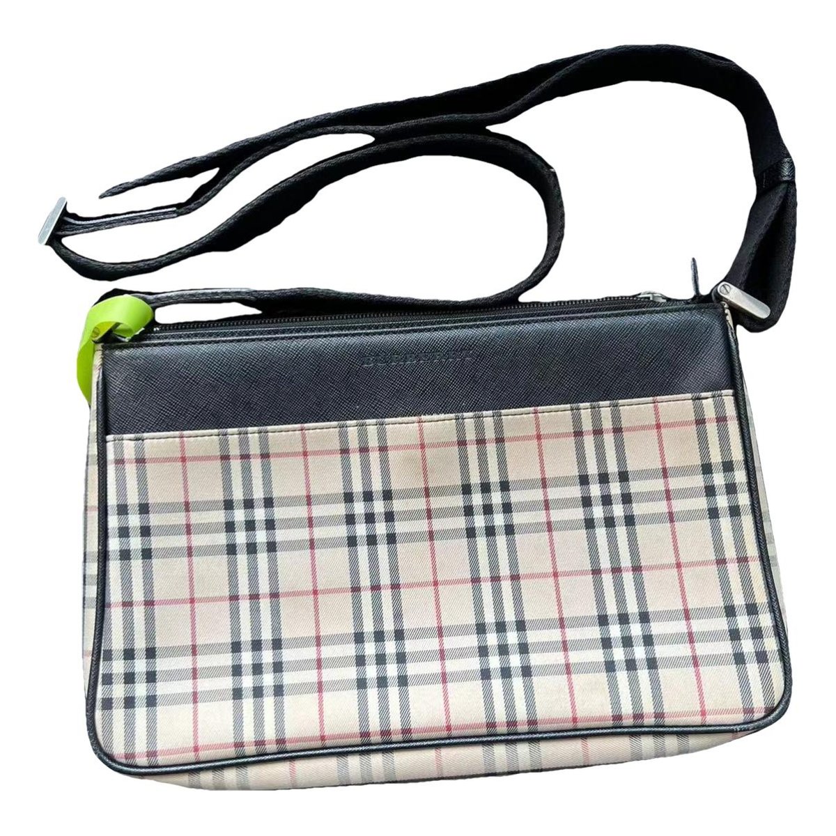 Note leather handbag