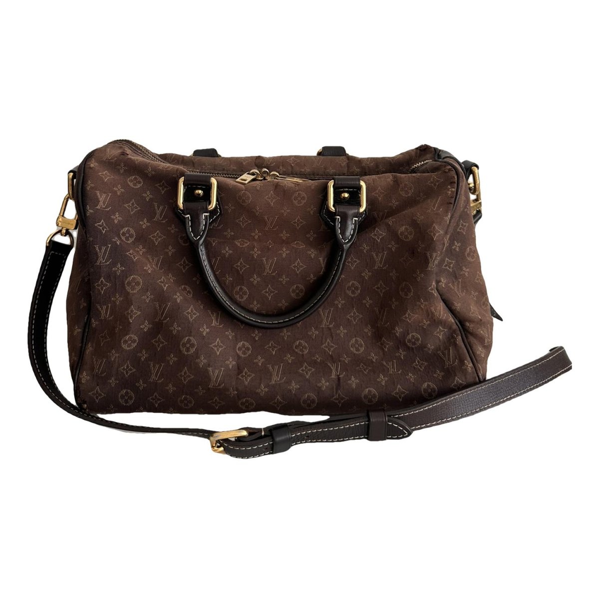 Speedy Bandoulière linen handbag