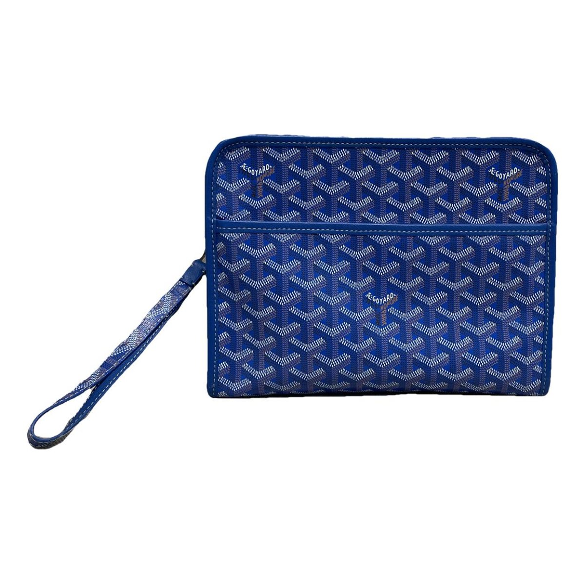 Jouvence leather clutch bag