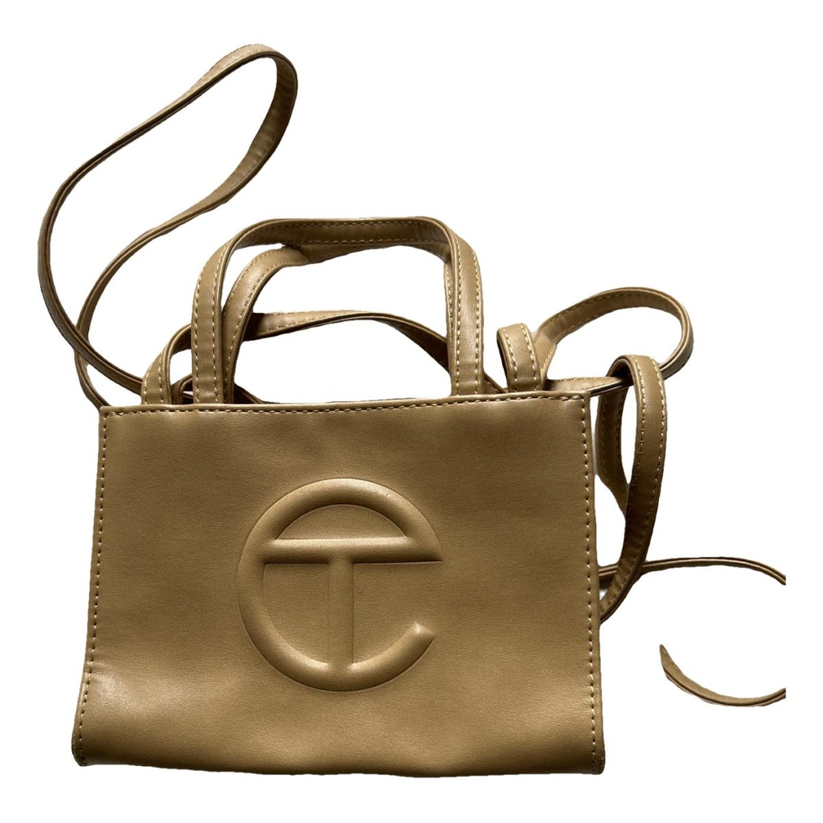 Small Shopping Bag vegan leather tote