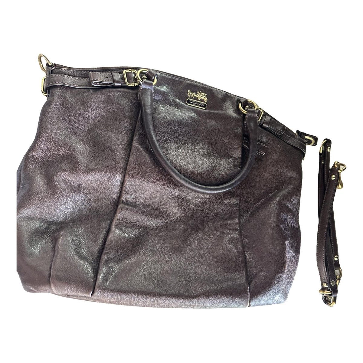 Madison leather handbag