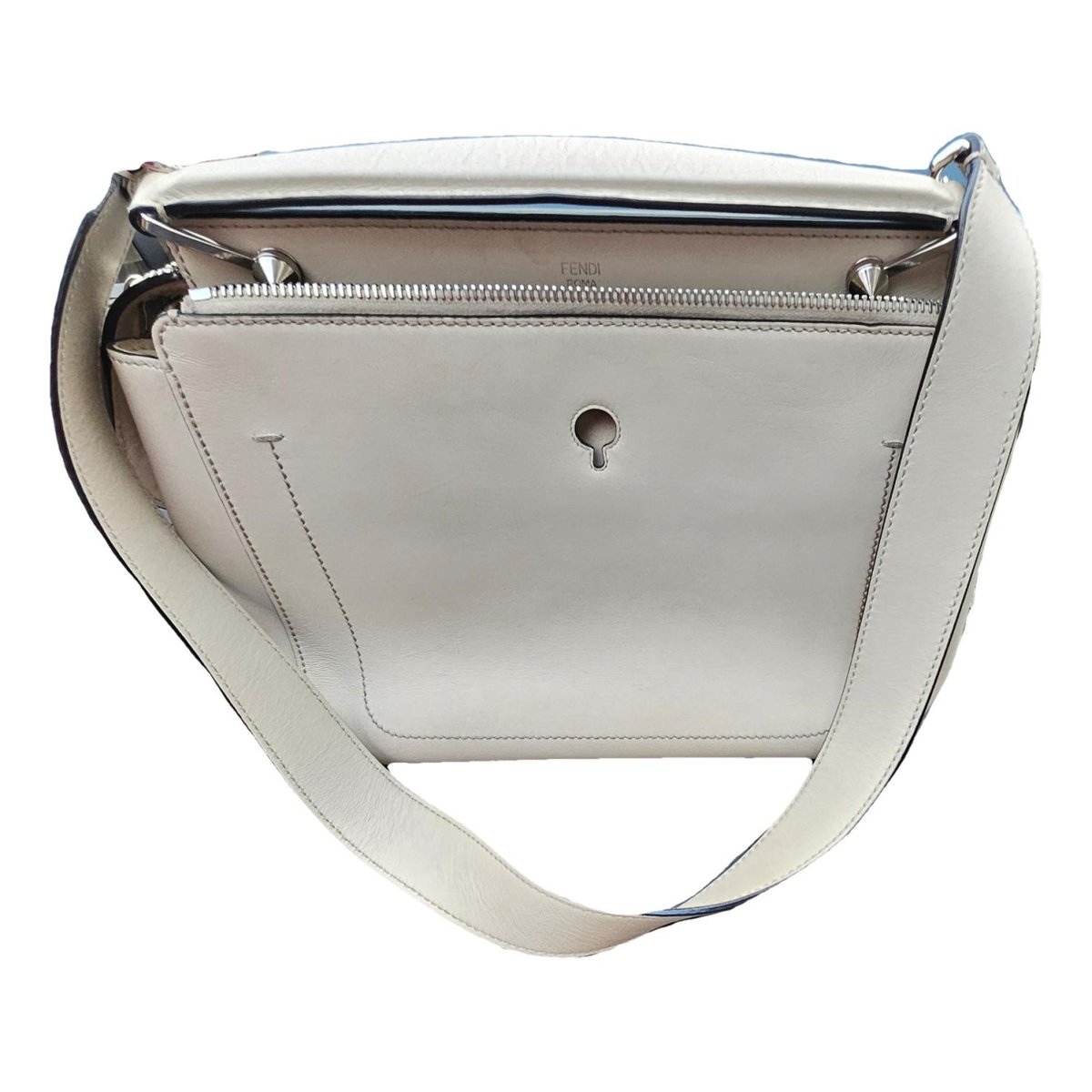 Dot Com leather handbag