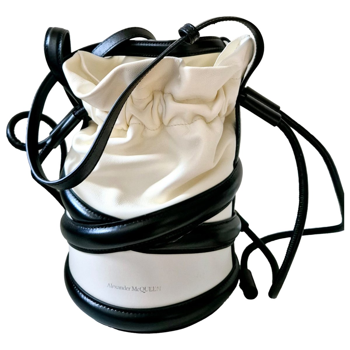 Leather crossbody bag