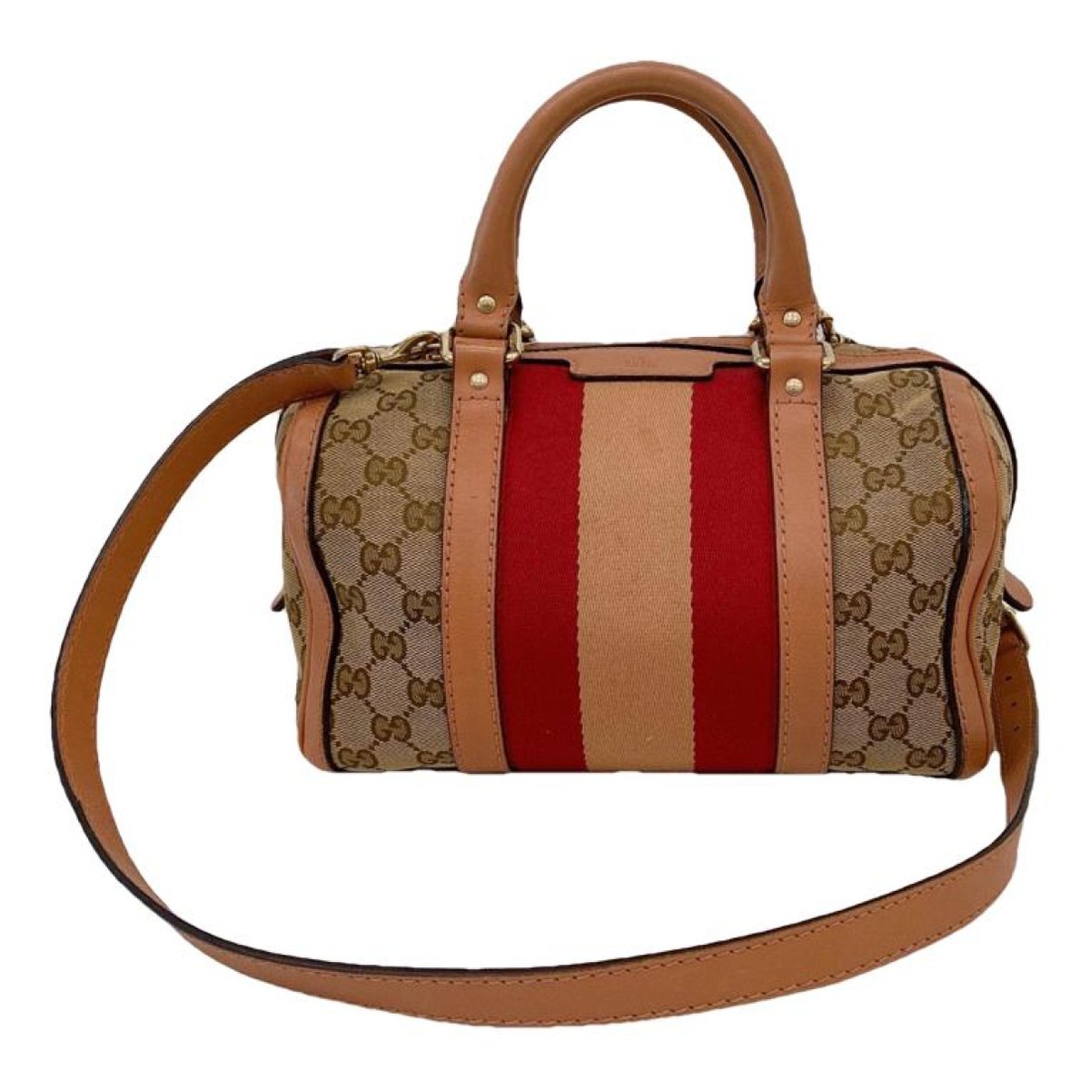 Boston vinyl handbag