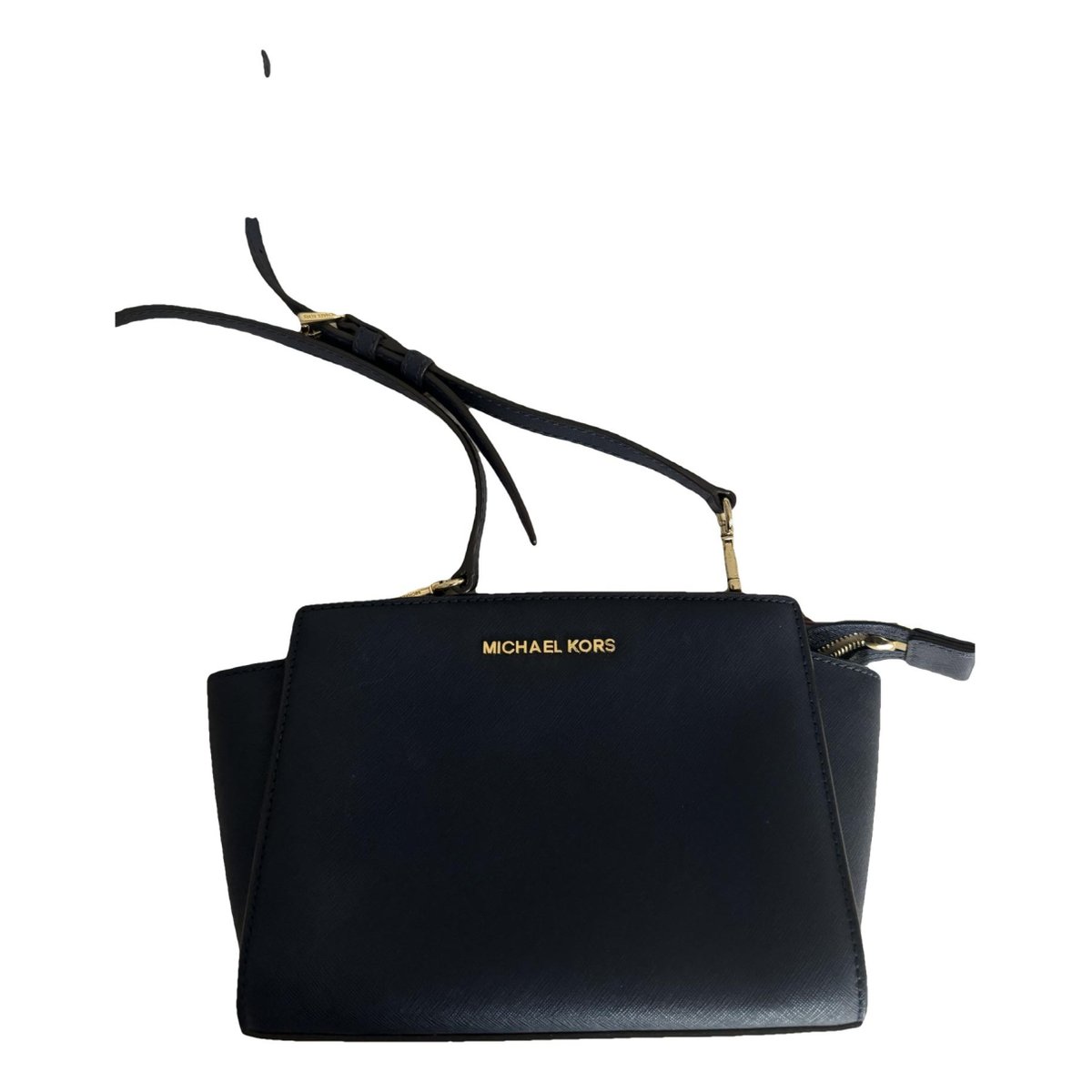 Selma leather clutch bag