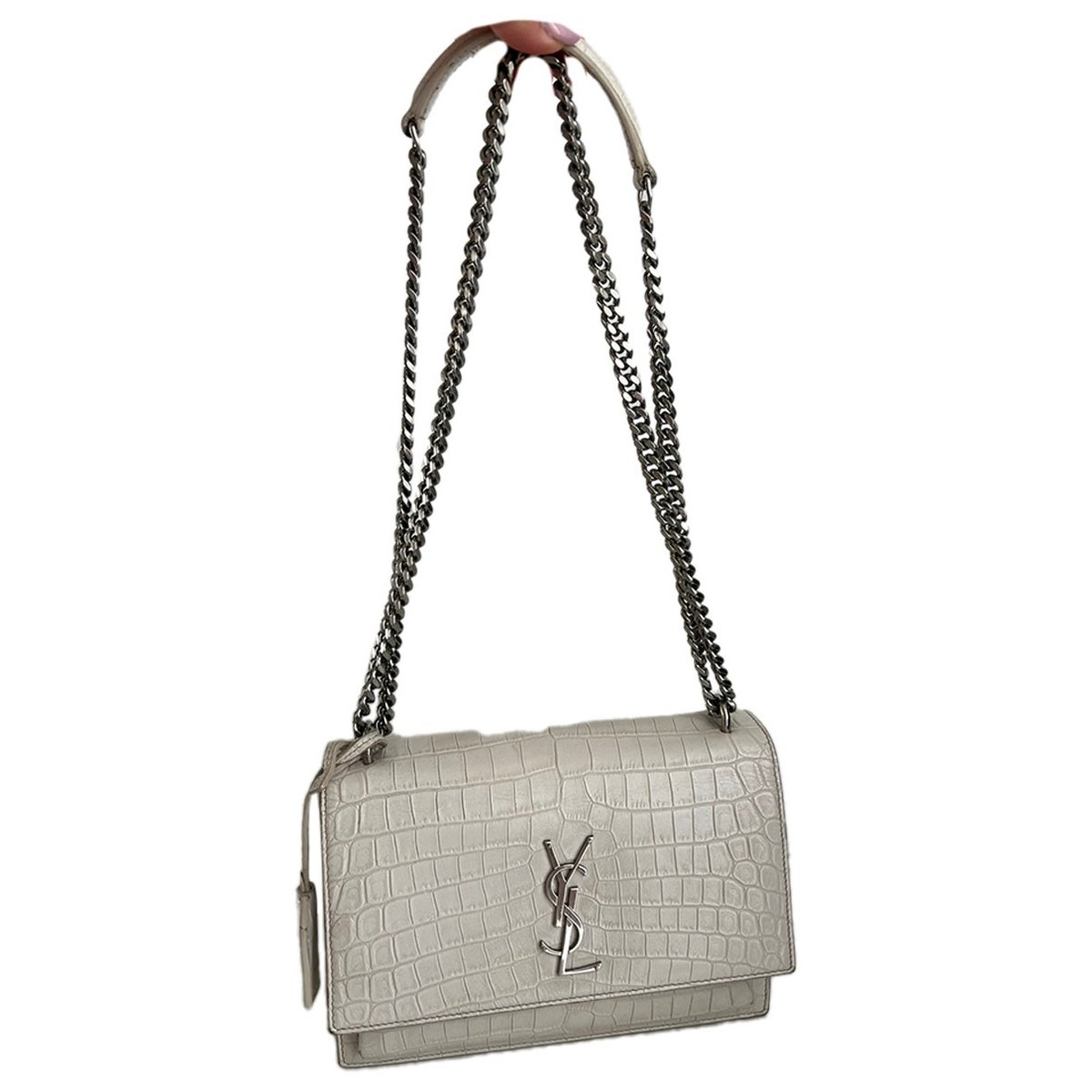 Sunset leather crossbody bag