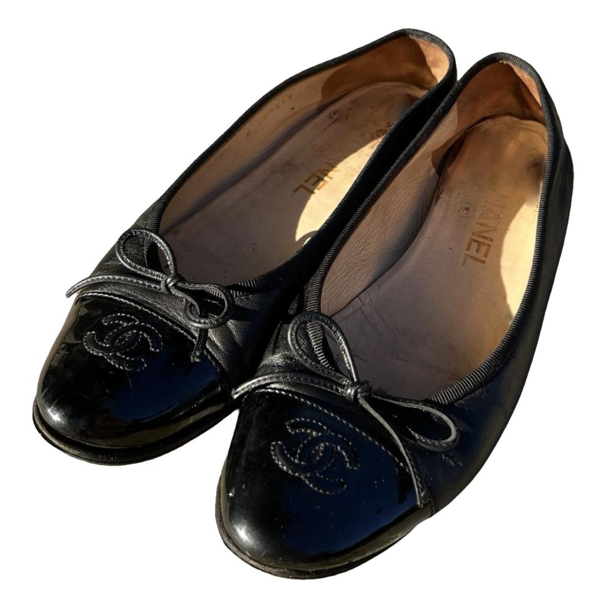 Cambon leather ballet flats