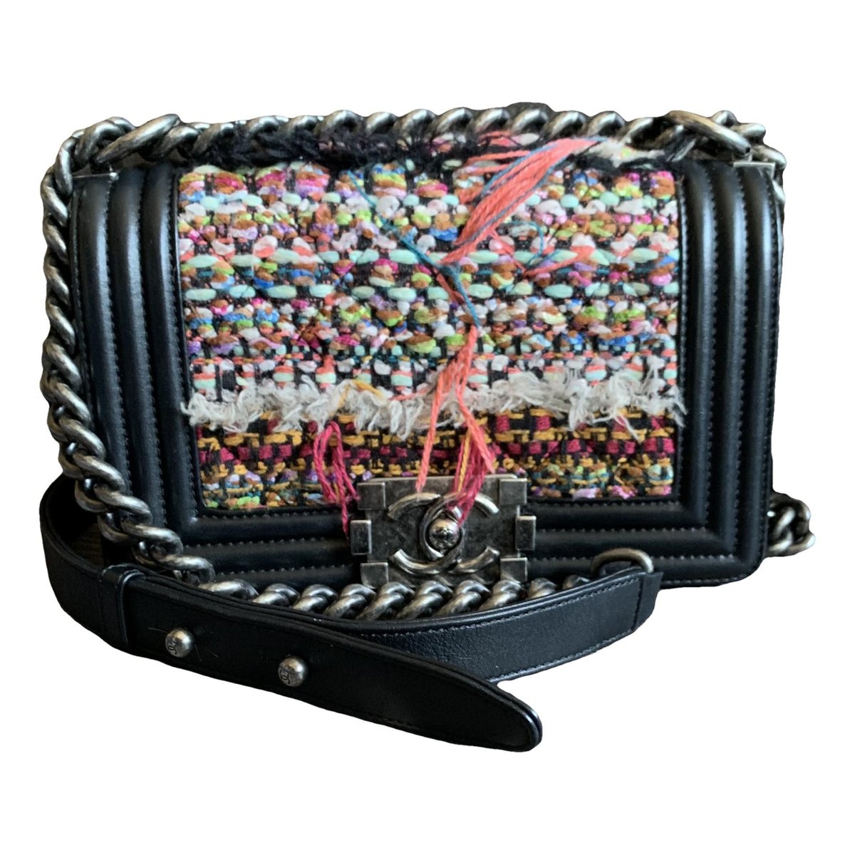 Boy tweed handbag