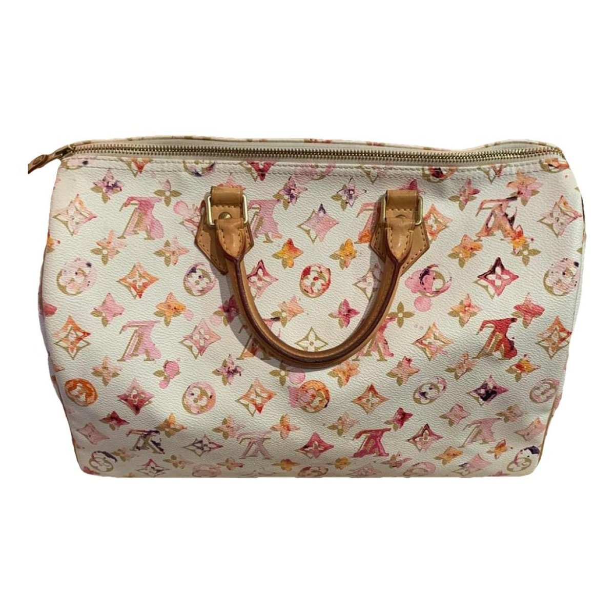 Speedy leather handbag