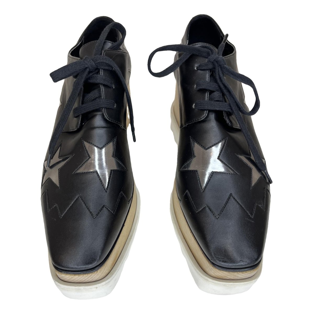 Elyse leather lace ups