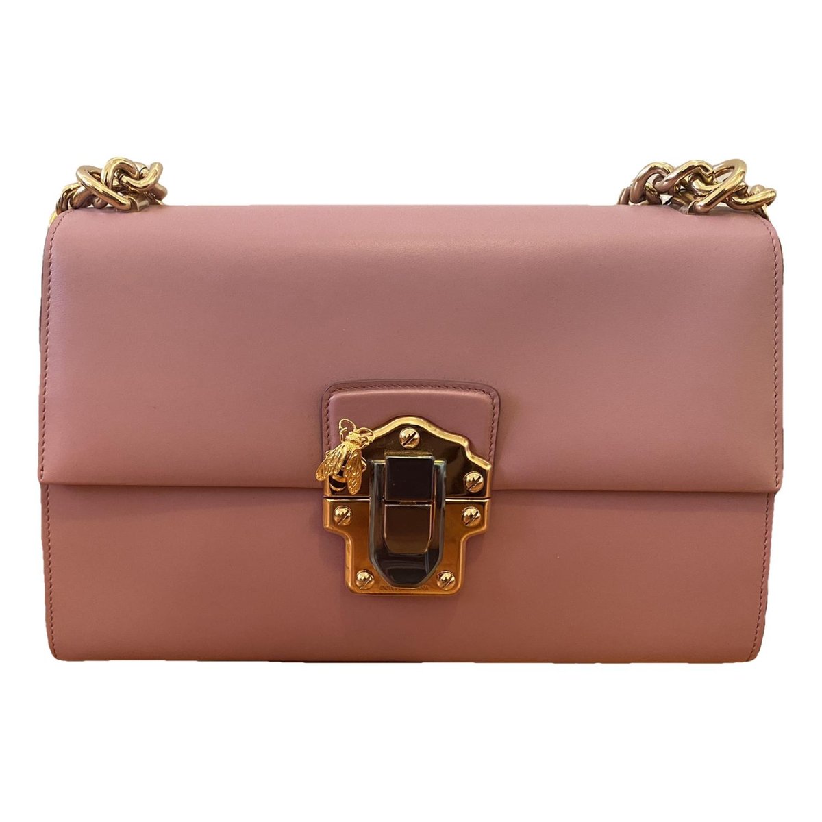 Lucia leather clutch bag