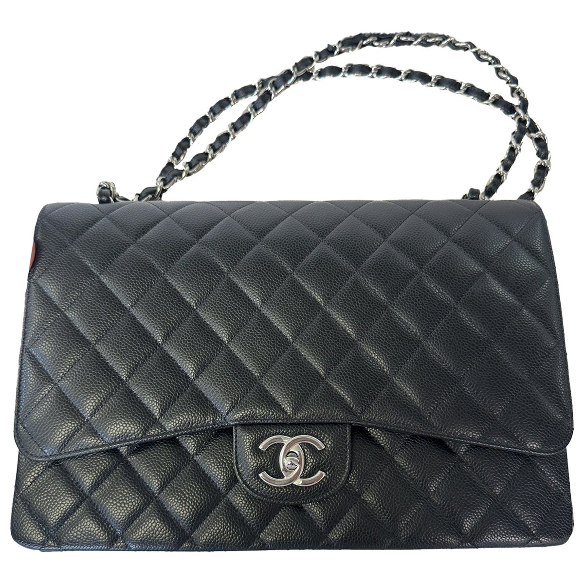 Trendy CC Flap leather handbag