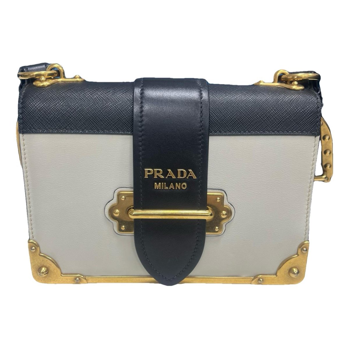 Cahier leather crossbody bag