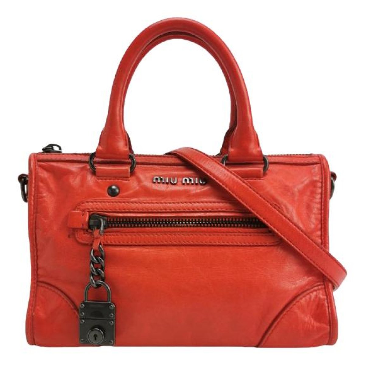 Arcadie leather crossbody bag