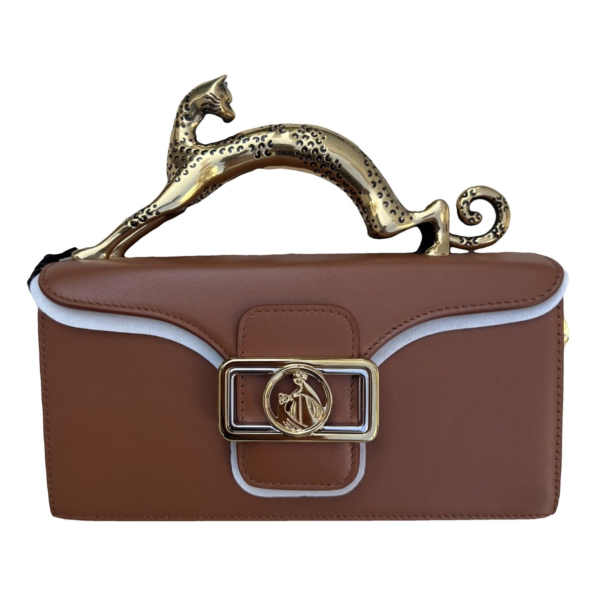 Pencil Chat leather handbag