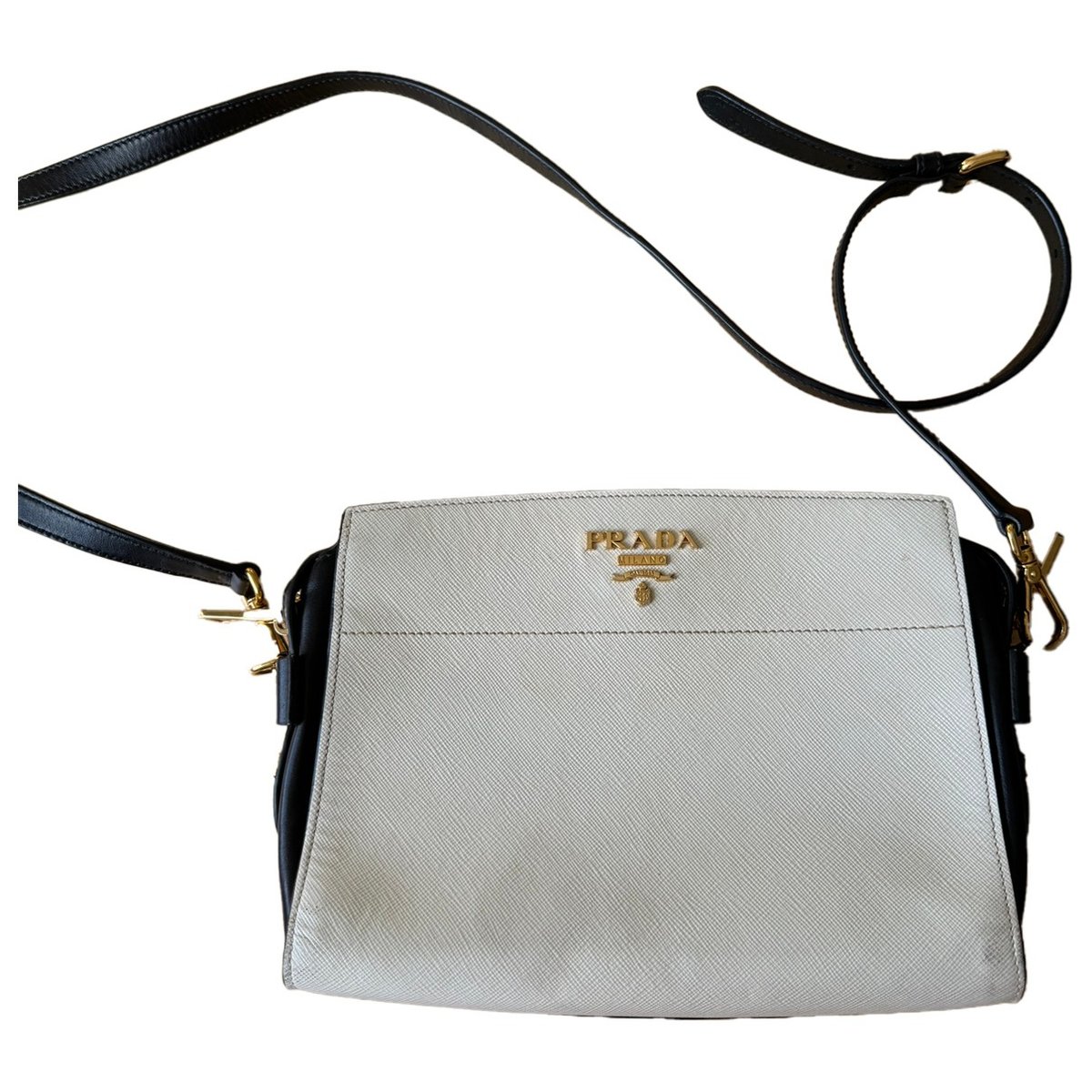 Light Frame leather crossbody bag
