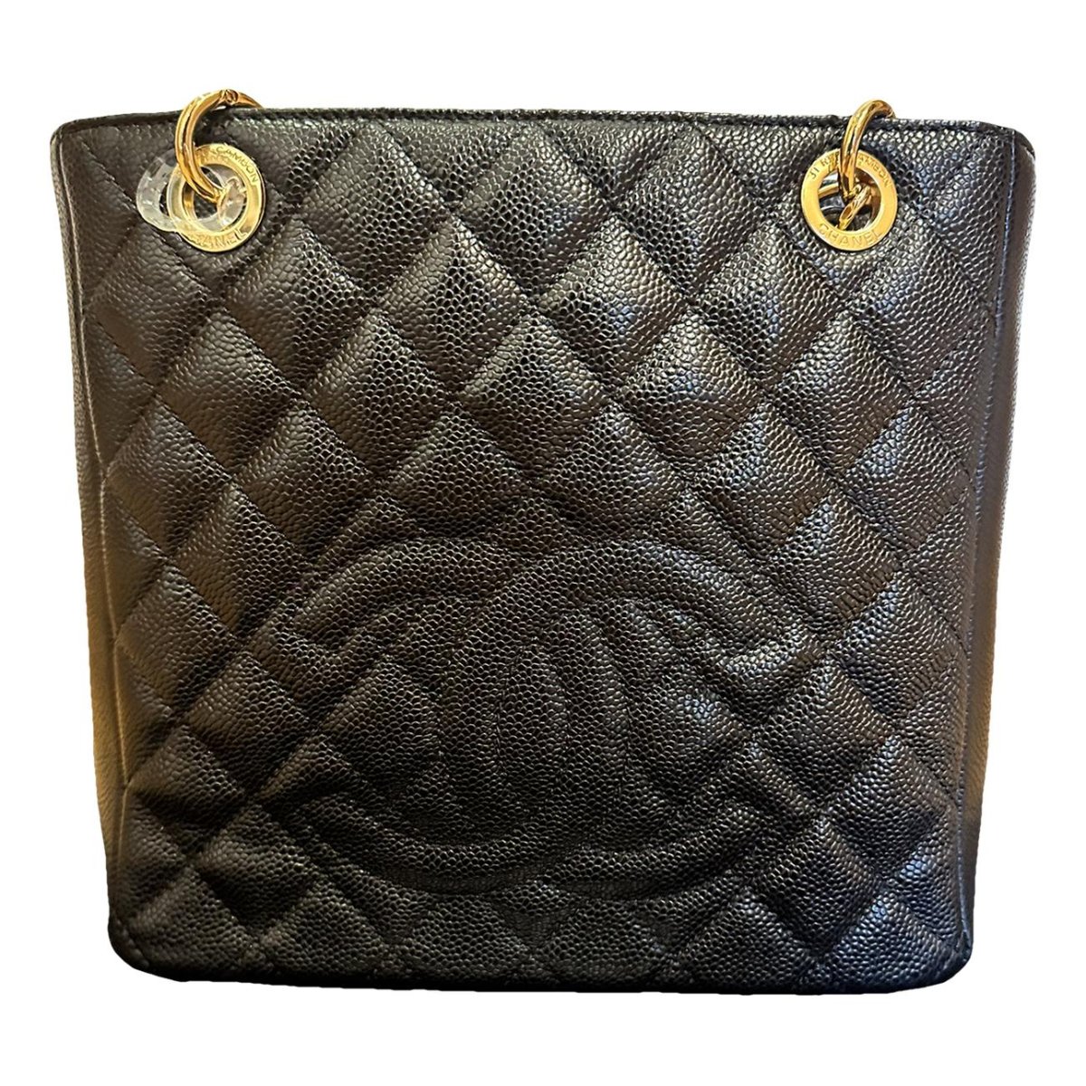 Petite Shopping Tote leather tote