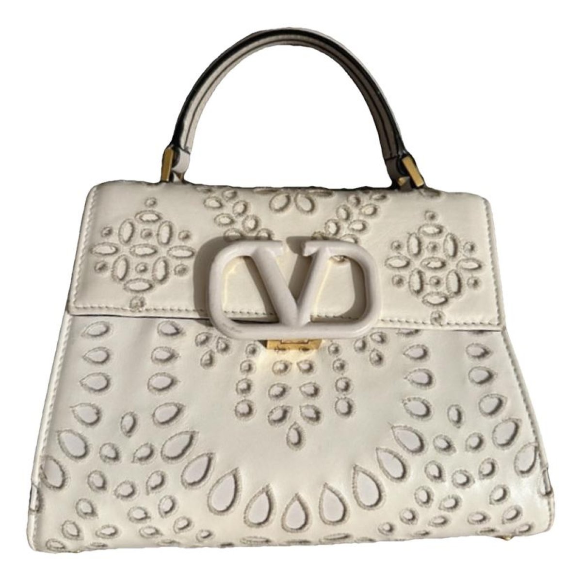 Vsling Top Handle leather handbag