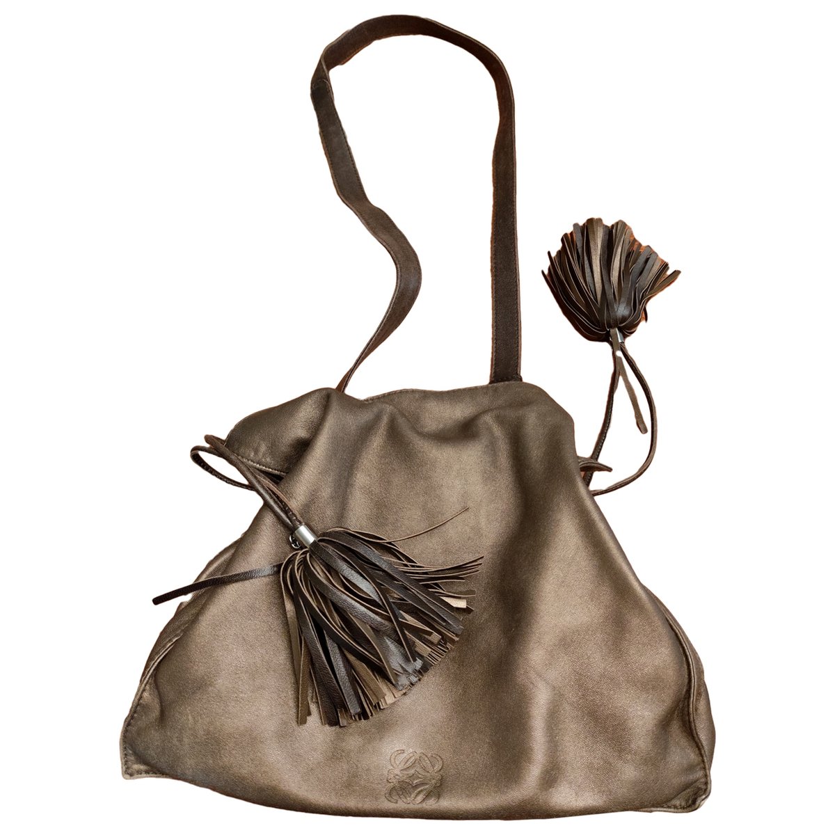 Flamenco leather crossbody bag