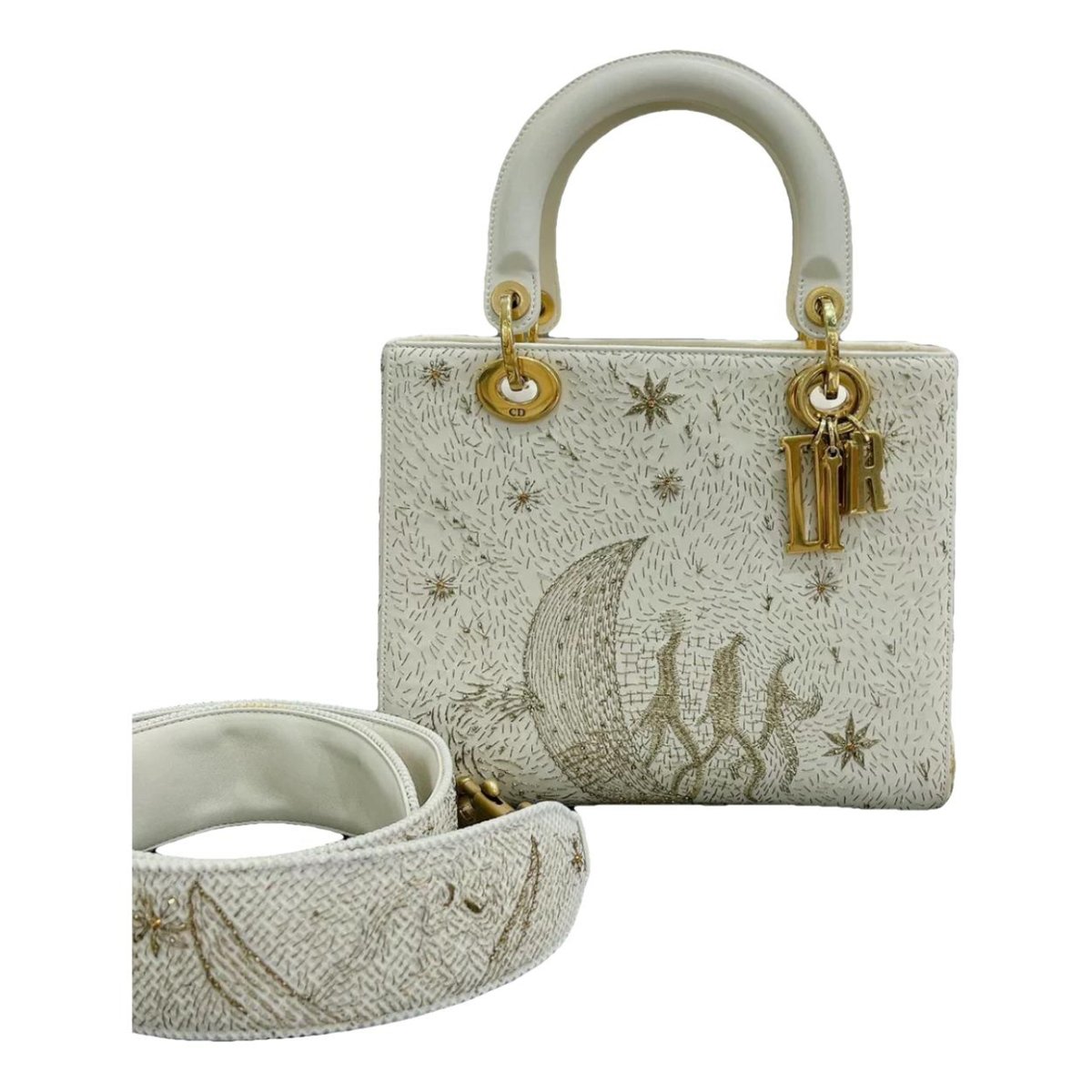 Lady D-Lite leather handbag