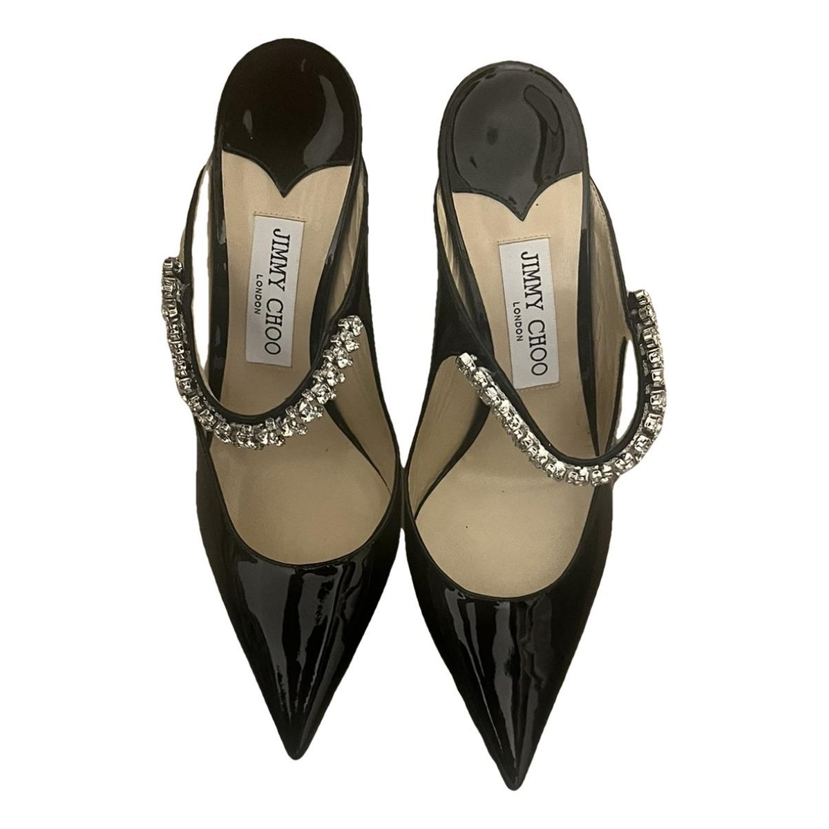 Bing patent leather mules & clogs