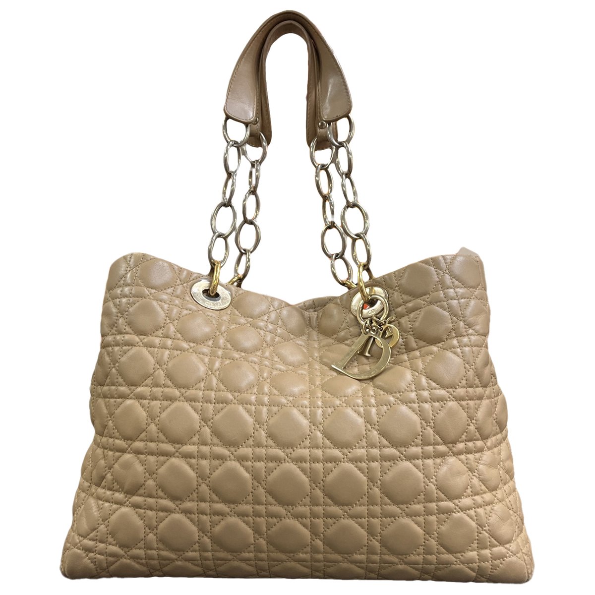 Dior Soft Shopping leather handbag