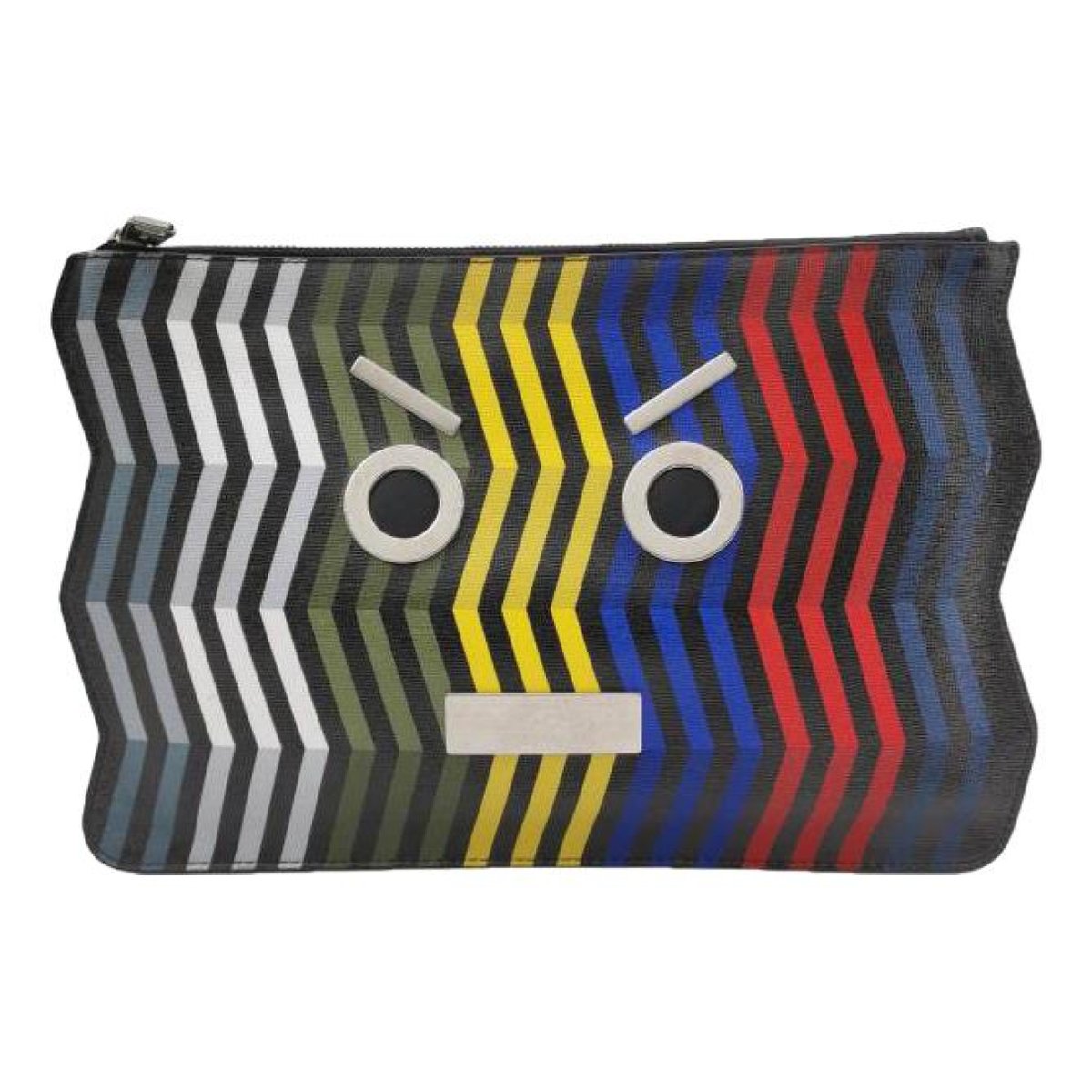 Demi Jour leather clutch bag