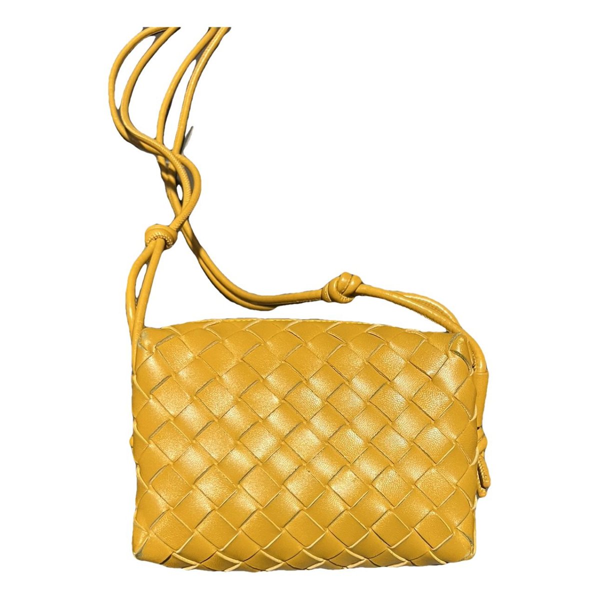 Loop leather crossbody bag