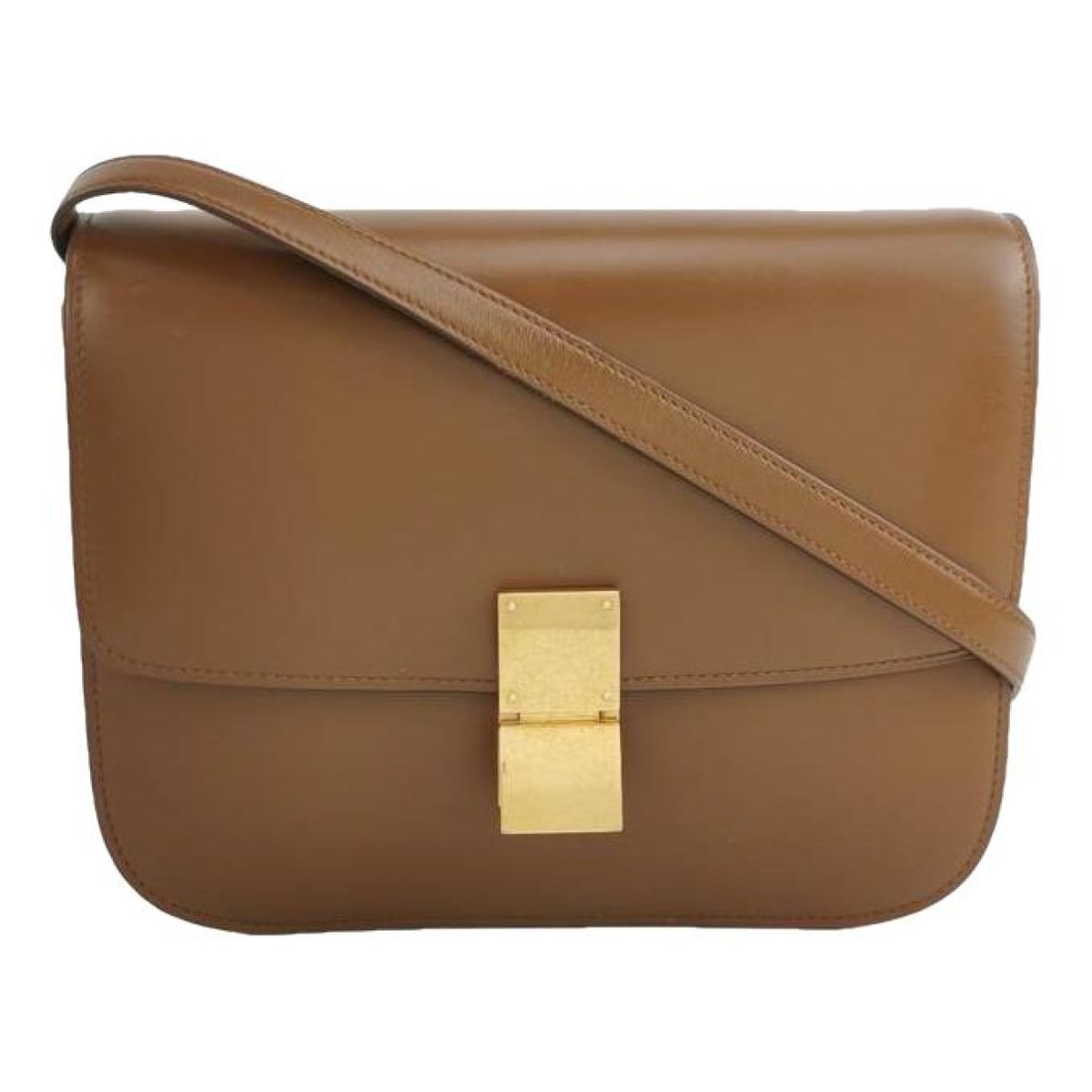 Classic leather crossbody bag