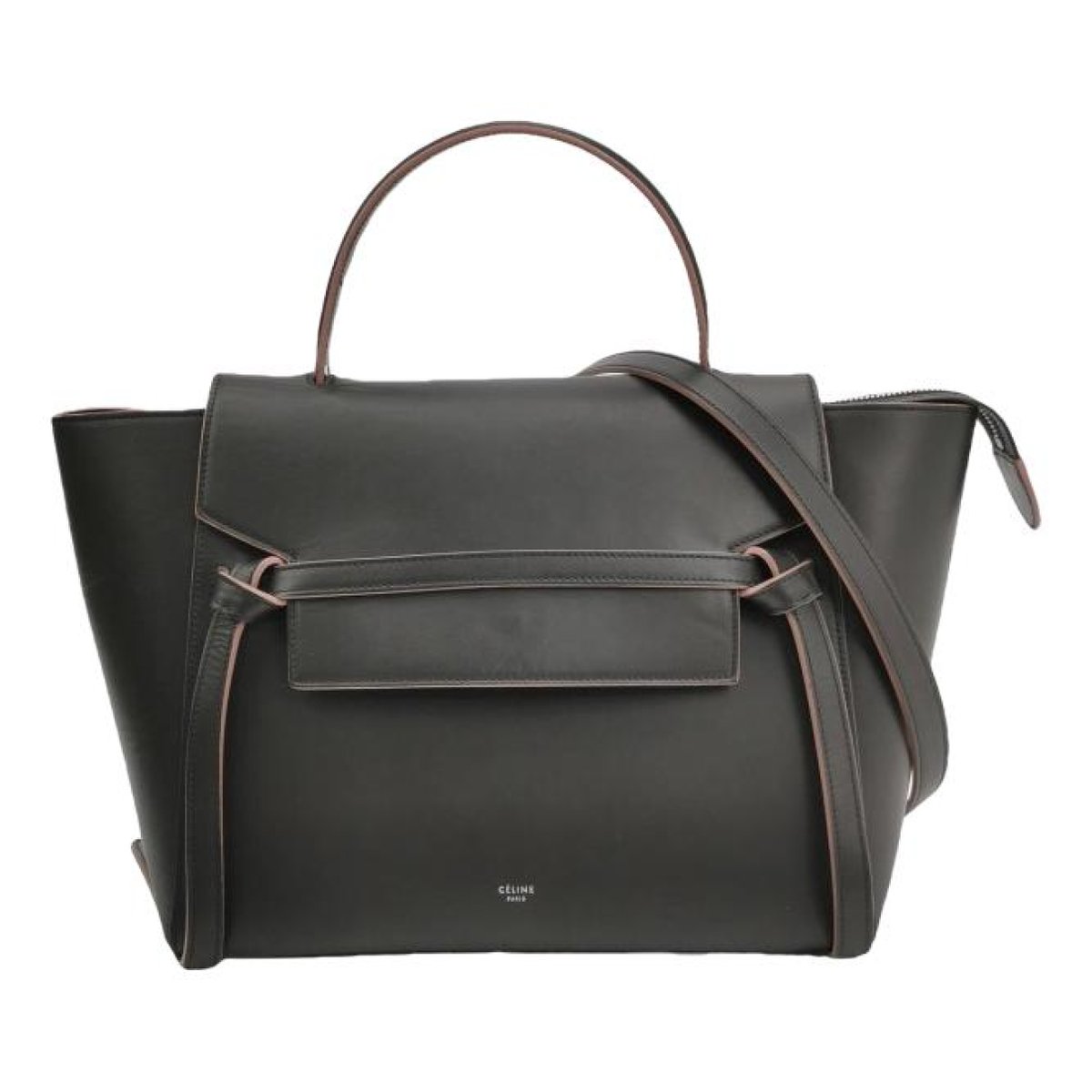 Nano Luggage leather handbag
