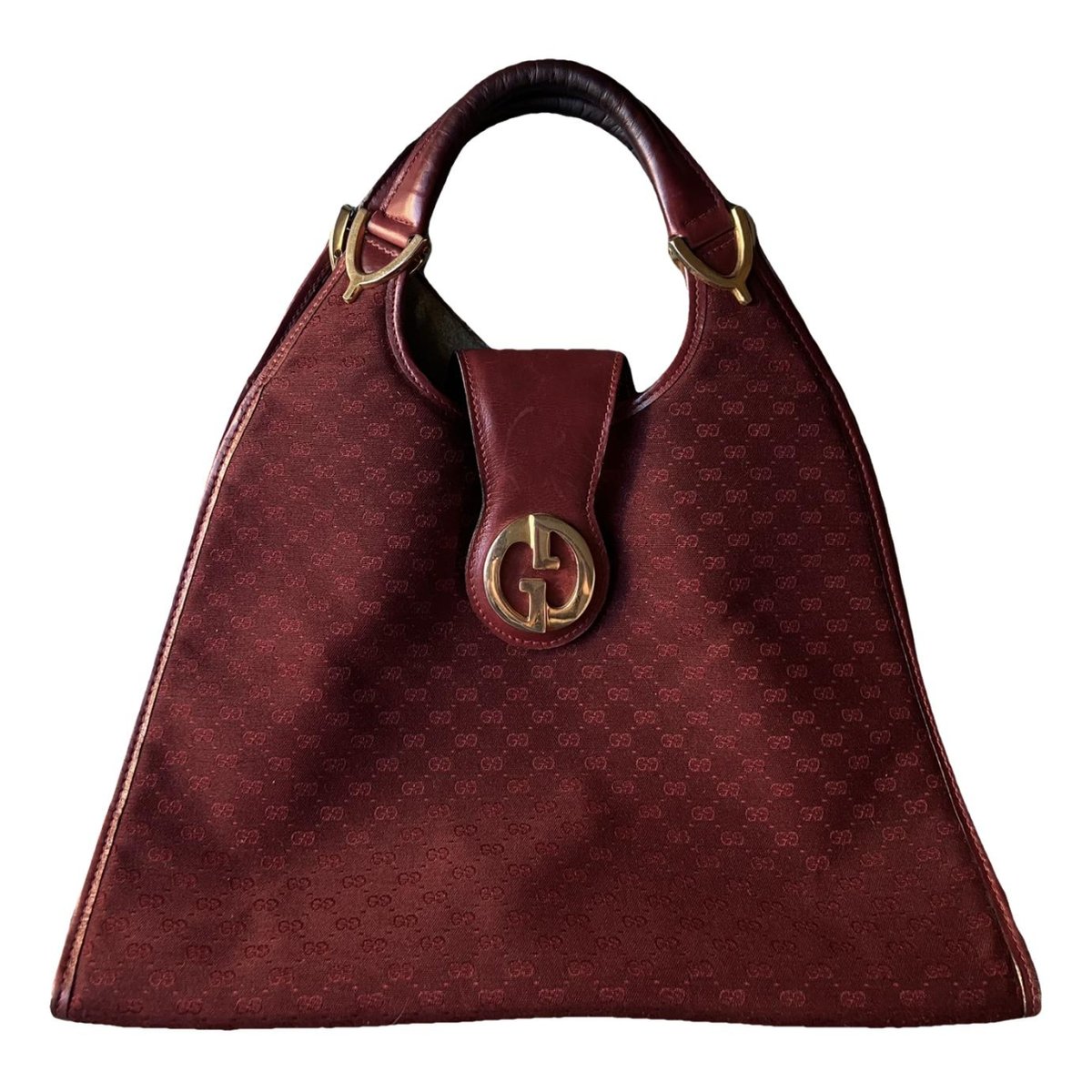 Stirrup cloth handbag
