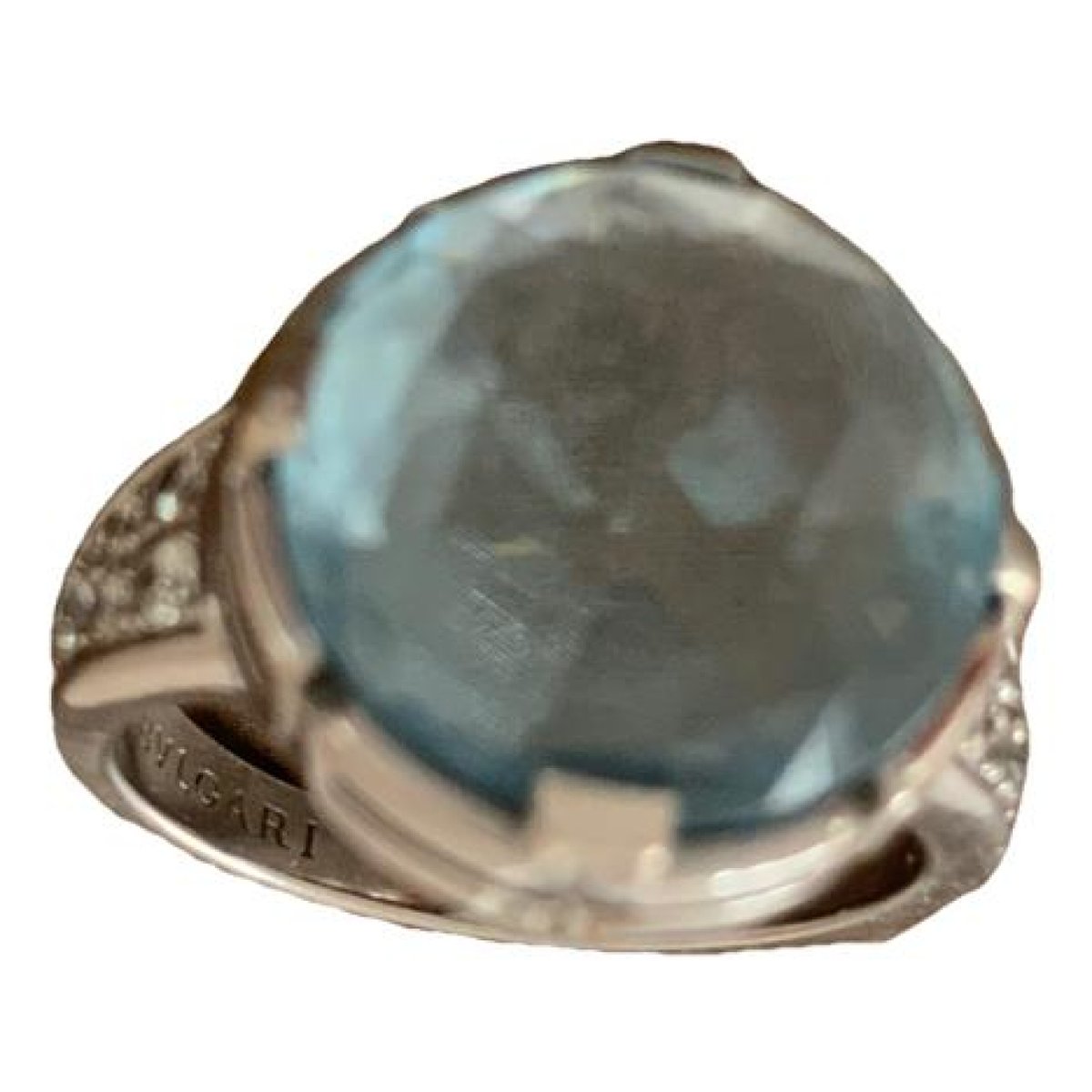 Parentesi Cocktail white gold ring