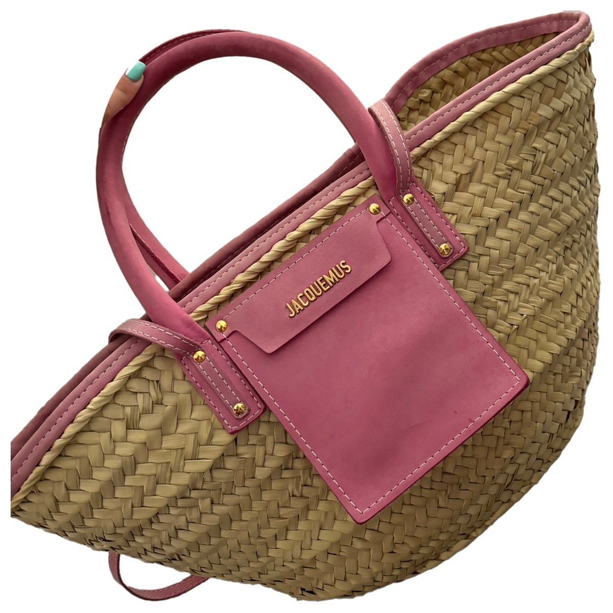 Le Grand Panier leather handbag