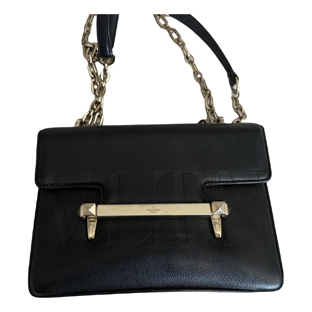 Uptown leather handbag