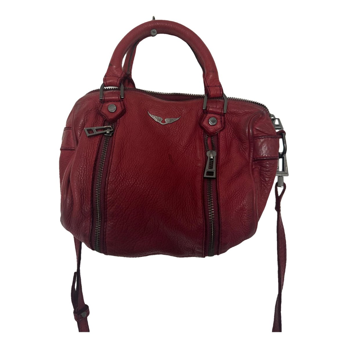Bianca Crush leather crossbody bag
