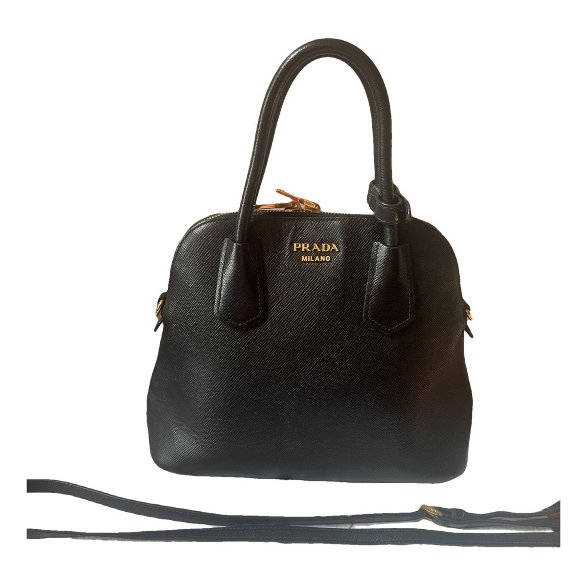 Saffiano leather handbag