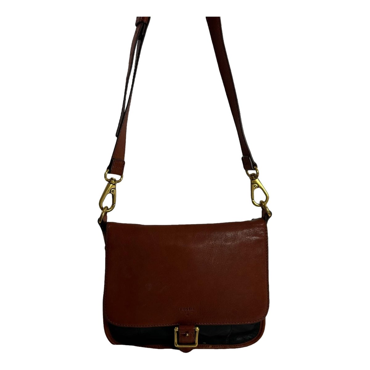 Leather crossbody bag