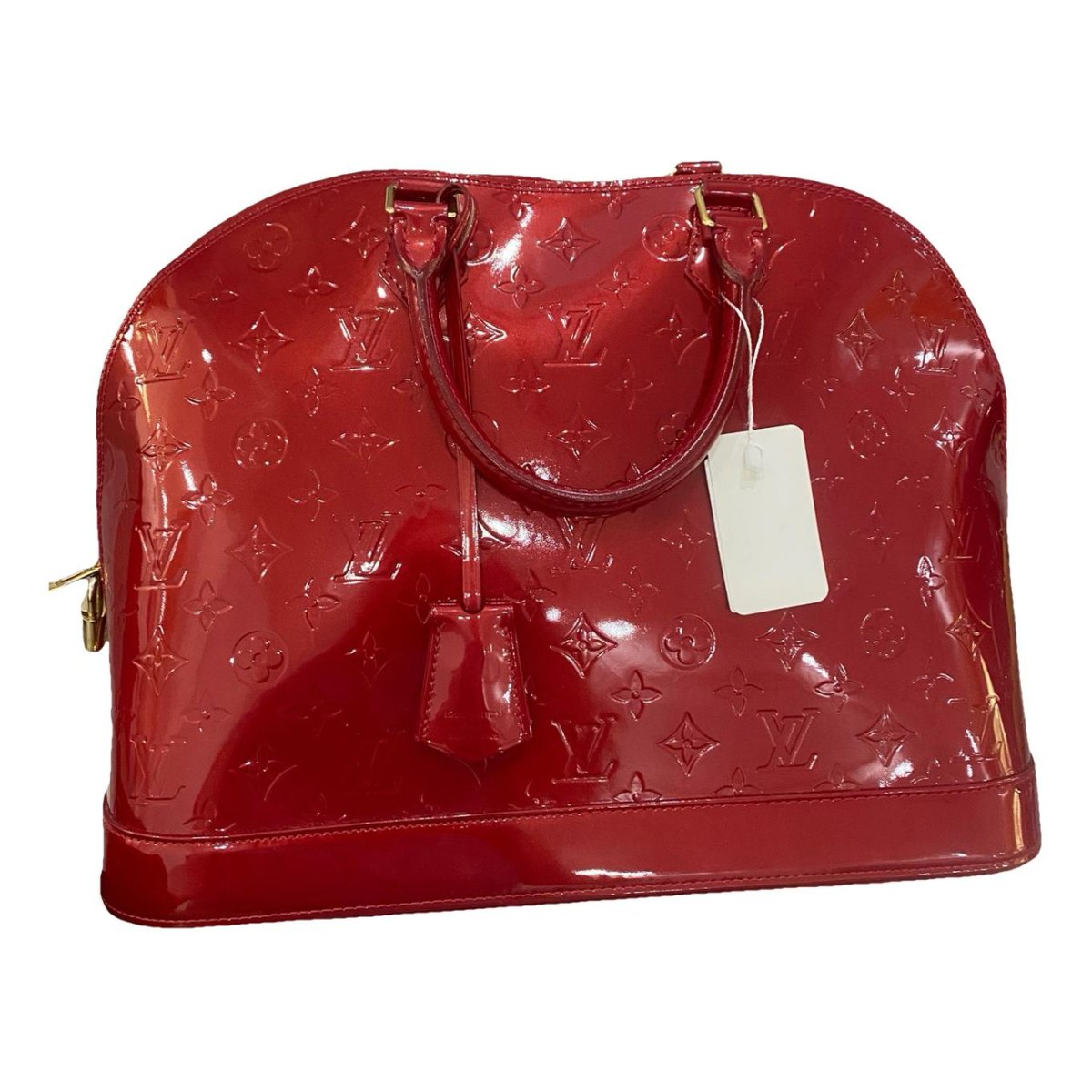 Alma patent leather handbag