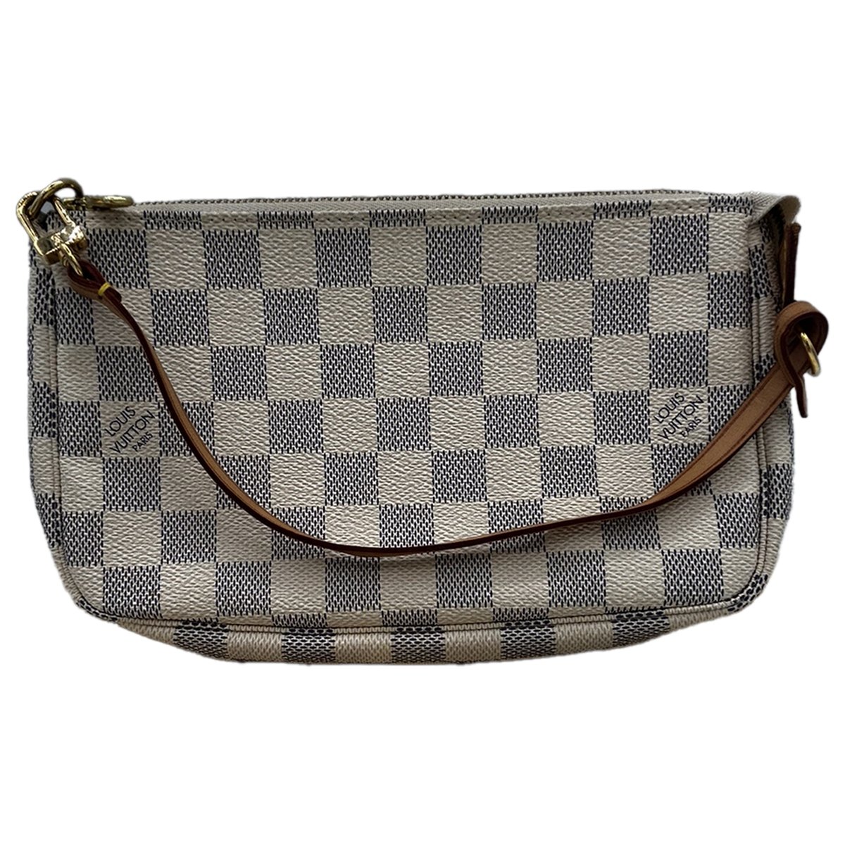Pochette Accessoire leather clutch bag