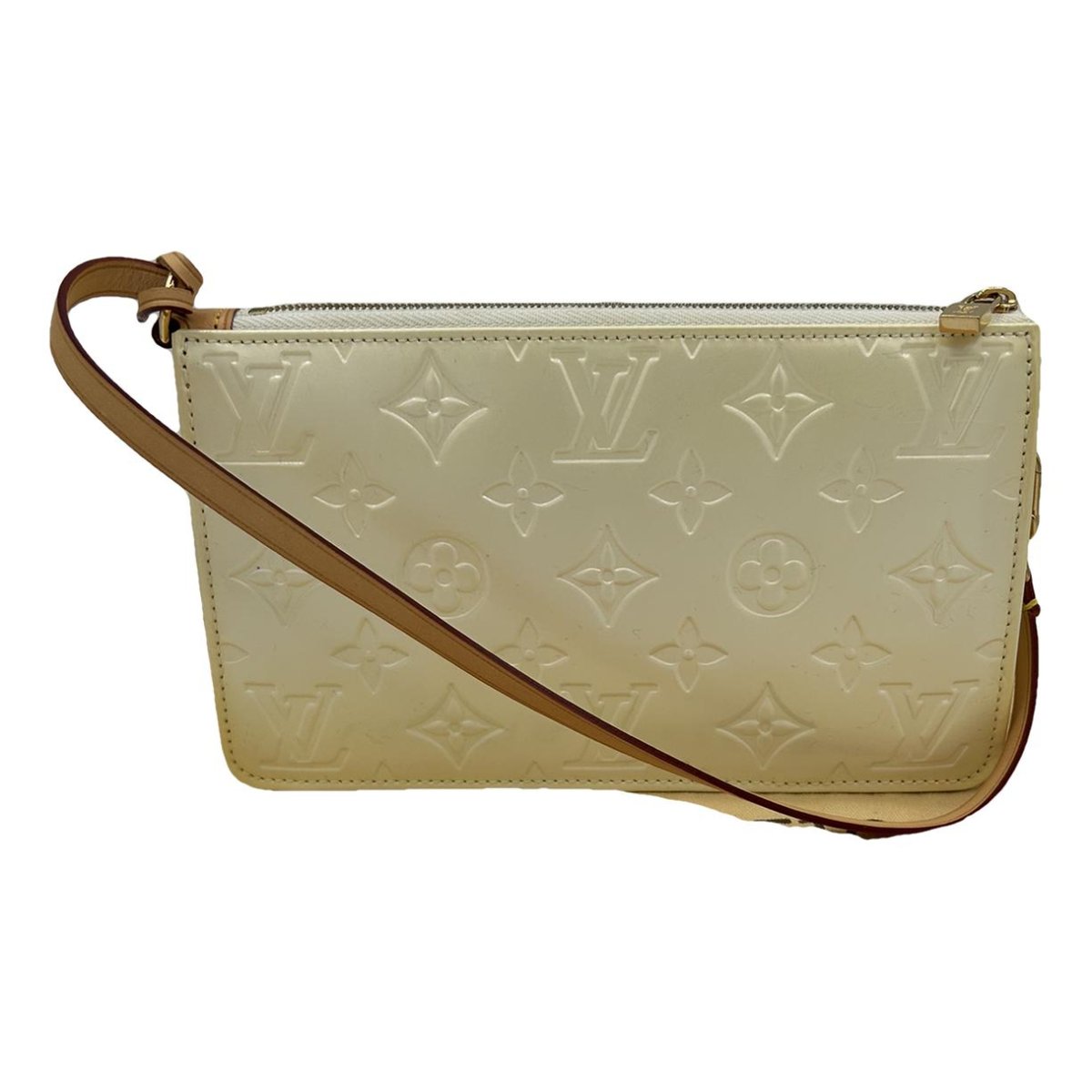 Pochette Accessoire patent leather clutch bag