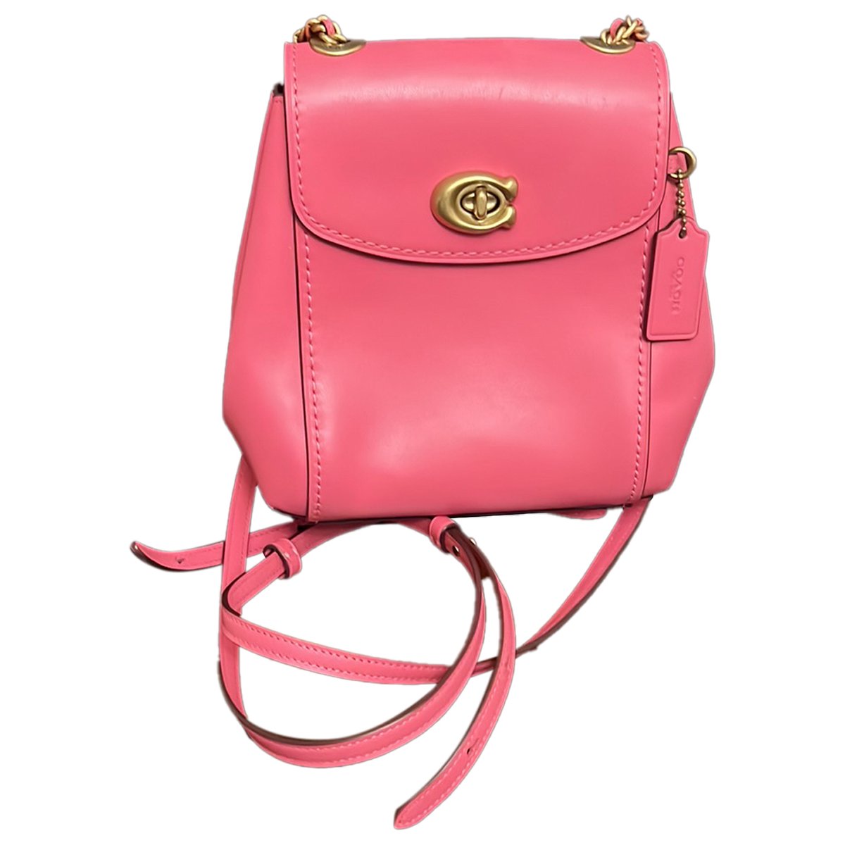 Parker leather backpack