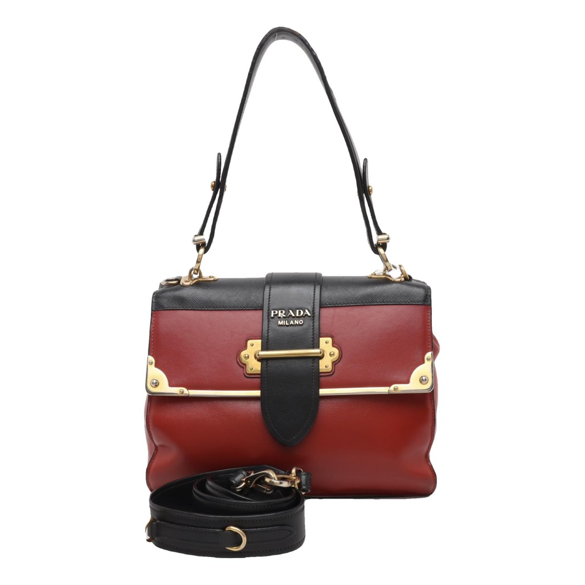 Cahier leather crossbody bag