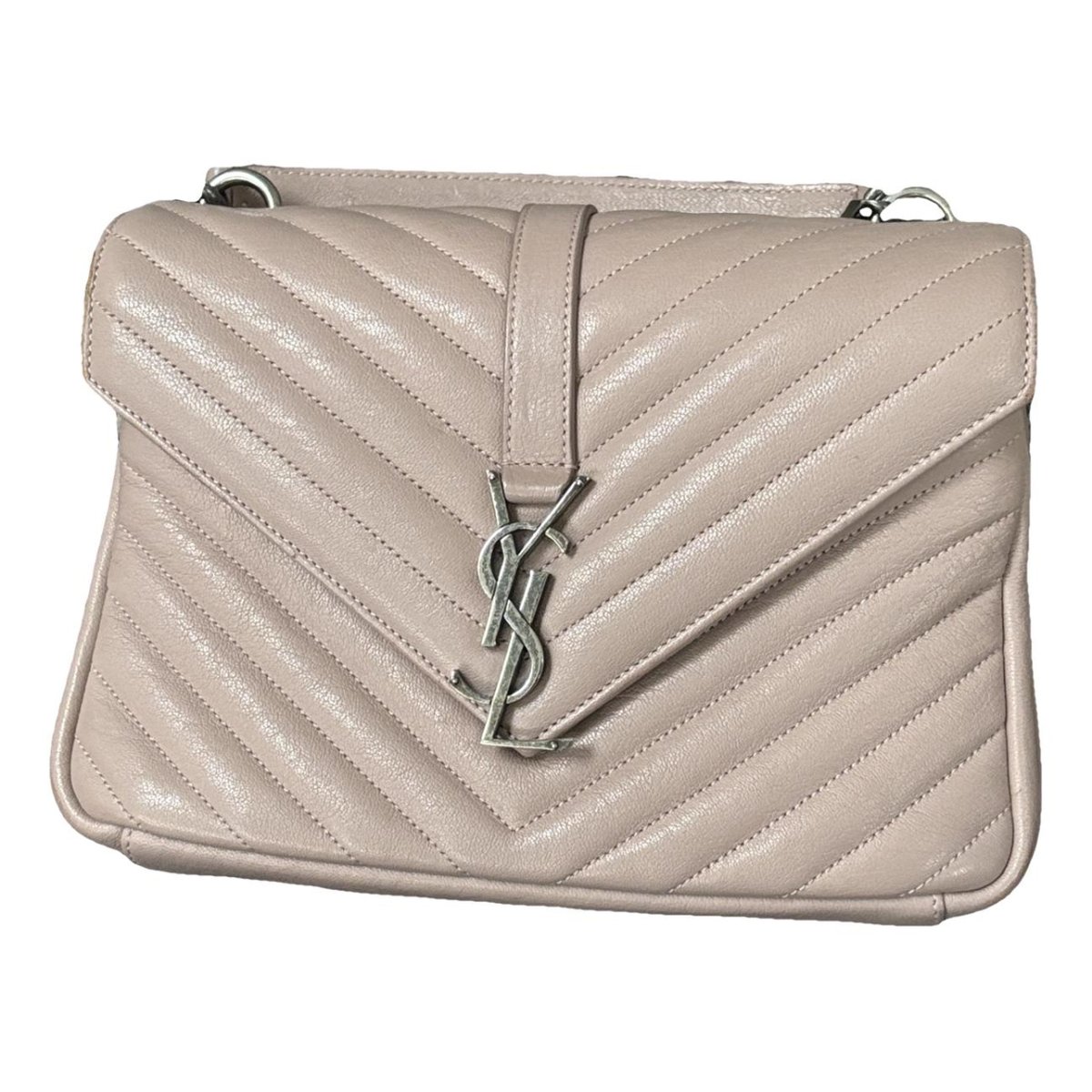 Collége monogramme leather handbag
