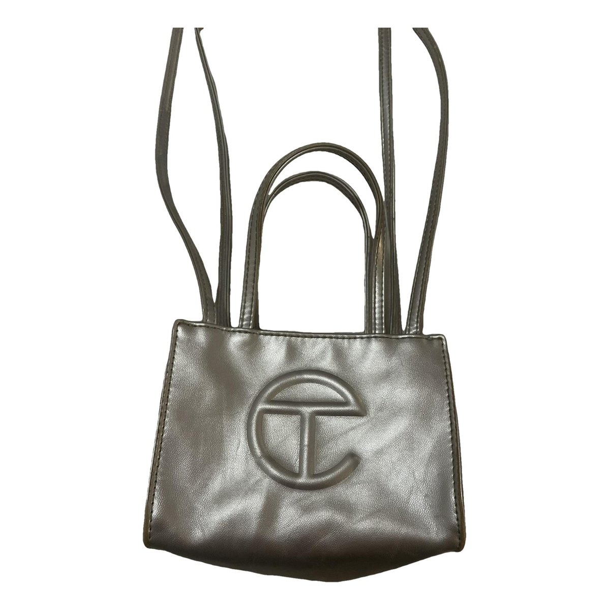 Small Shopping Bag patent leather handbag