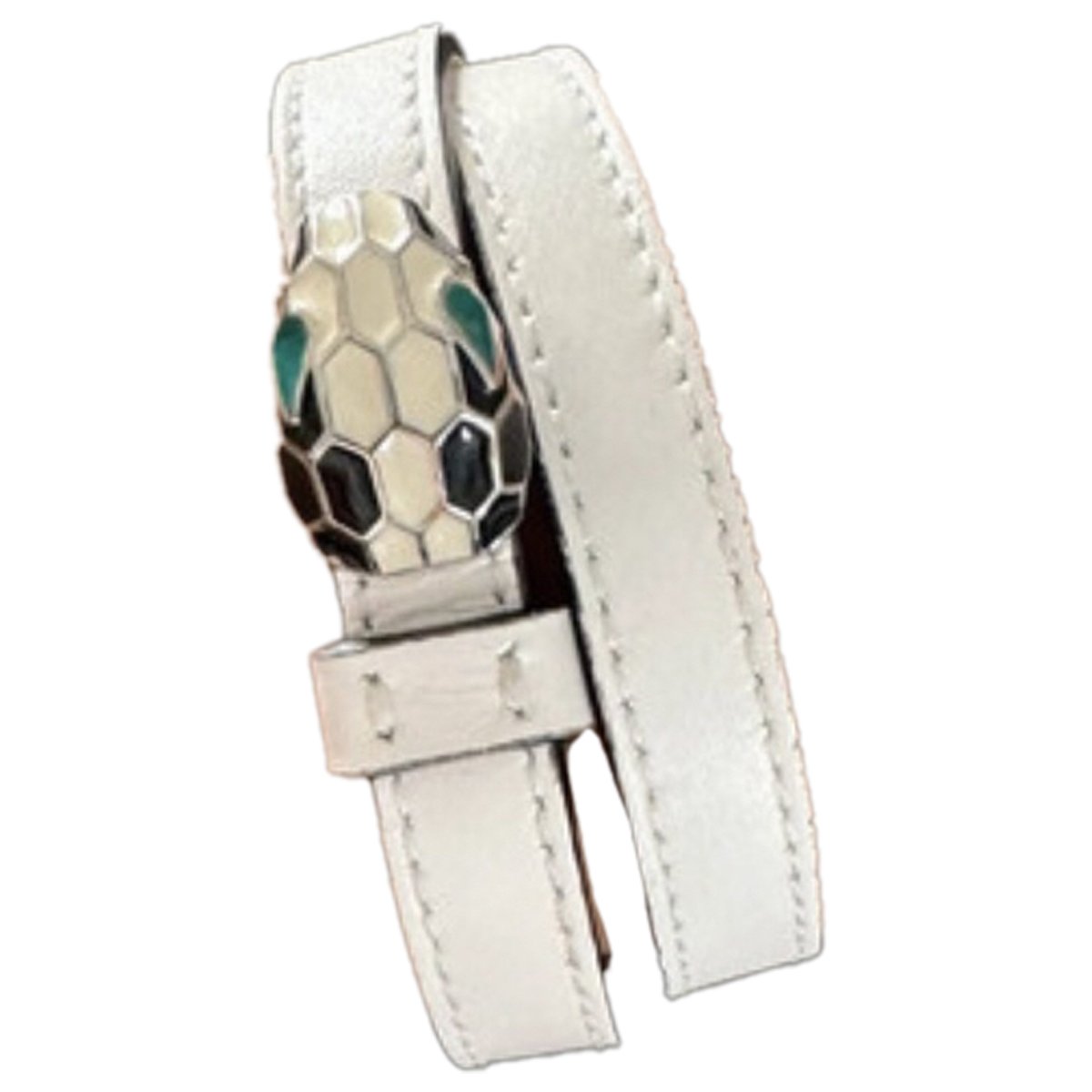 Serpenti leather bracelet