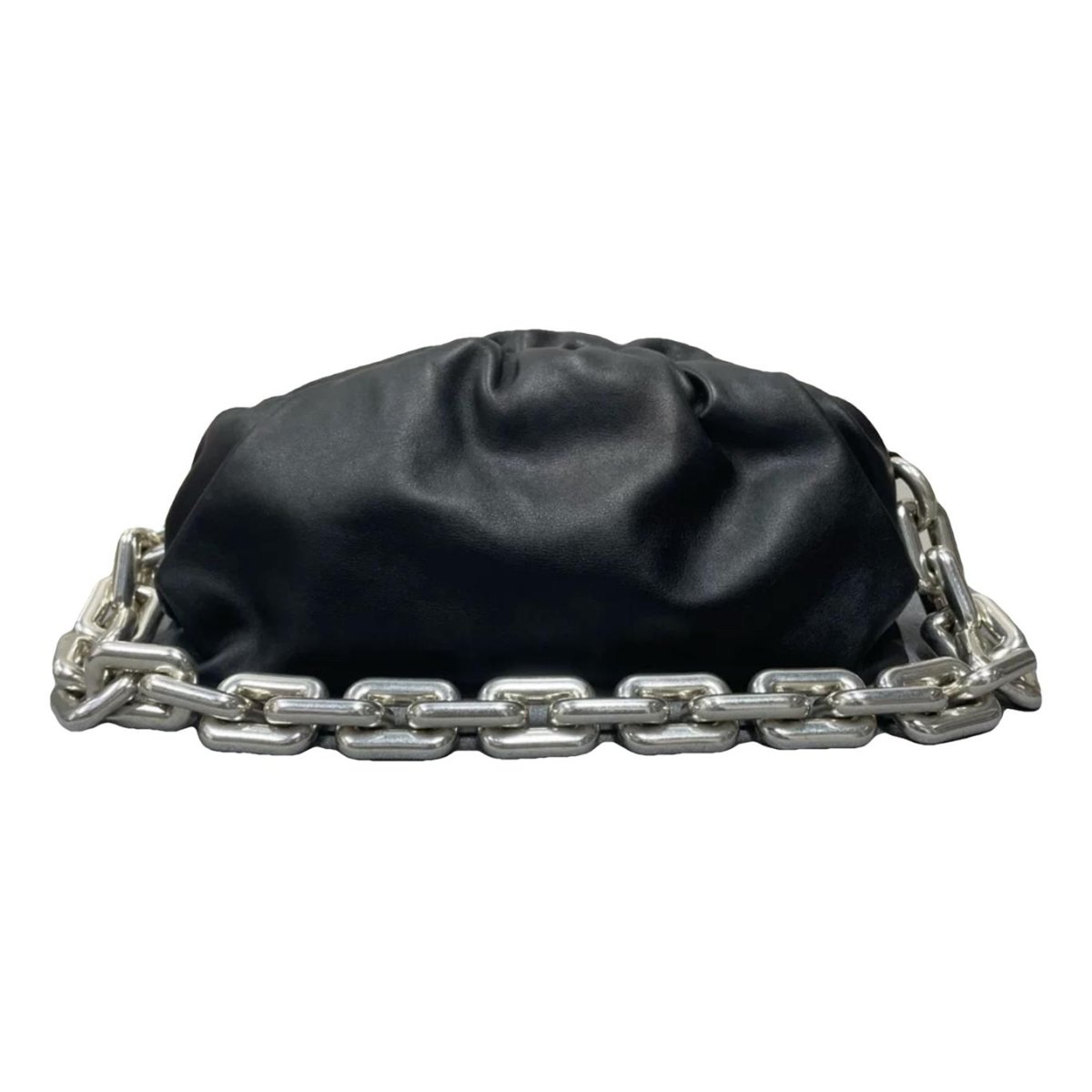 Chain Pouch leather handbag