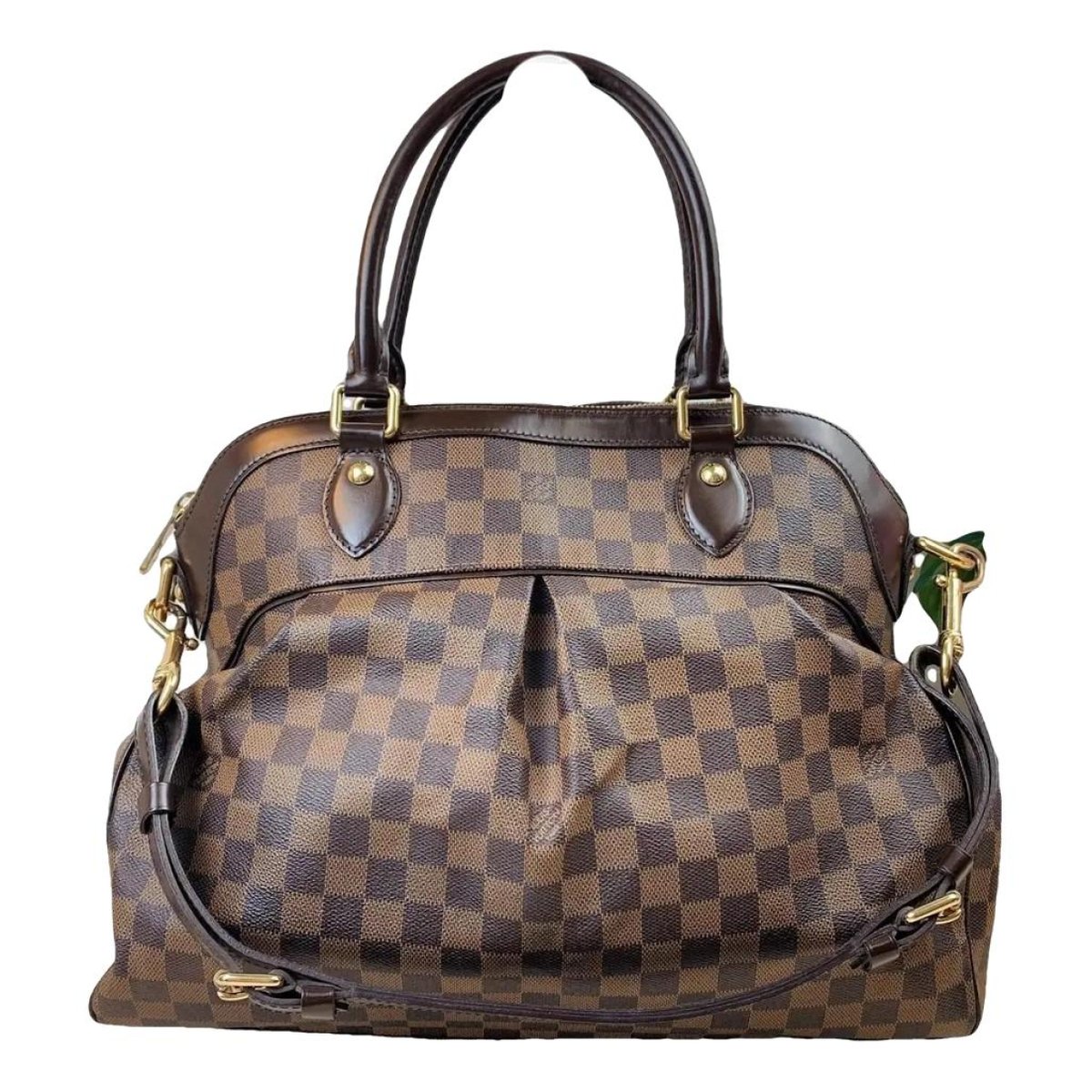 Trevi patent leather tote