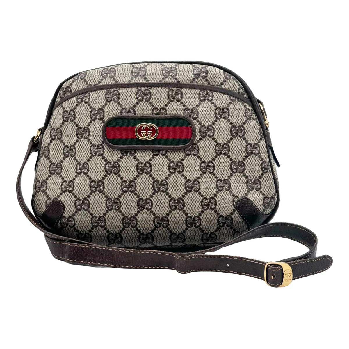 Ophidia Dome cloth crossbody bag
